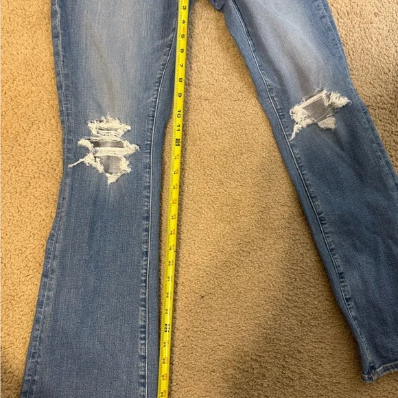 AE Stretch High-Waisted Skinny Kick Jean - Picture 5 of 6